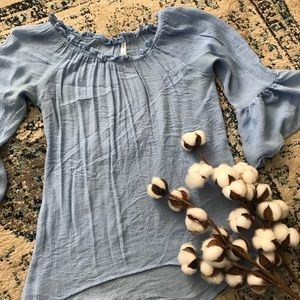 Light Blue Top